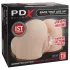 PDX Elite - masturbatore 2 in 1 a succhione e vibrazione (color carne)
