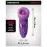 Pipedream - Fantasy For Her - vibratore leccante e succhiante (viola)
