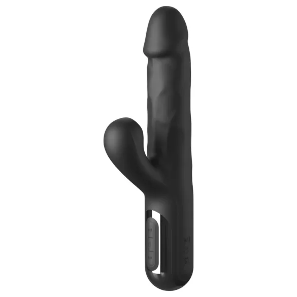 Fetish - vibratore con 3 motori spinta - silicone nero