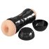**PDX Wet Pussies - Masturbatore realistico vagina e ano (colore naturale)**