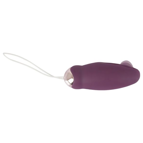 Javida - ovetto vibrante telecomandato a impulsi - silicone viola