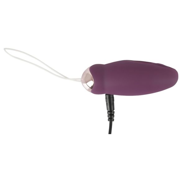 Javida - ovetto vibrante telecomandato a impulsi - silicone viola