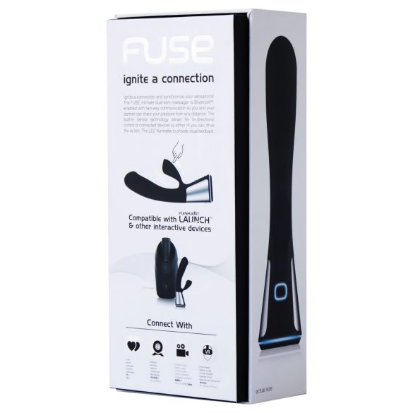 Fleshlight OHMIBOD Kiiroo - Vibratore intelligente con braccio clitorideo (nero)