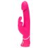 Happyrabbit - vibratore rabbit dual density impermeabile - silicone rosa