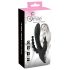 SMILE Triple - vibratore impermeabile a 3 bracci, ricaricabile (nero)