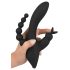 SMILE Triple - vibratore impermeabile a 3 bracci, ricaricabile (nero)