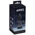 ANOS - vibratore anale rotante con perle - nero