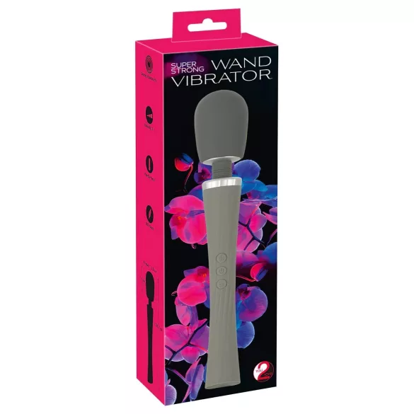 You2Toys - Wand Super Forte - vibratore massaggiante (grigio)