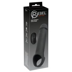   Mantella vibrante wireless per pene Rebel - con batteria (nera)