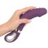 SMILE Soft - vibratore ricaricabile riscaldante (viola)