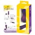 SMILE RC Palline Amore - uovo vibrante ricaricabile con telecomando (viola)