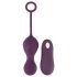 SMILE RC Palline Amore - uovo vibrante ricaricabile con telecomando (viola)