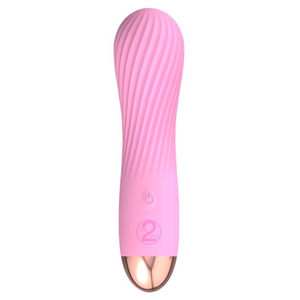 Cuties Mini - vibratore spirale ricaricabile impermeabile - rosa