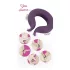 Couples Choice - anello fallico vibrante doppio motore ricaricabile - viola