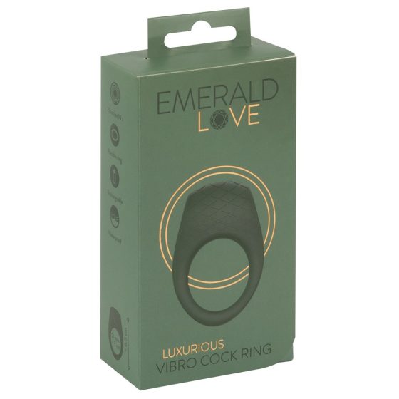 Anello Penico Vibrante Acquatico Emerald Love" - Ricaricabile (Verde)"