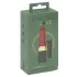 Emerald Love - vibratore ricaricabile impermeabile a forma di rossetto - rosso