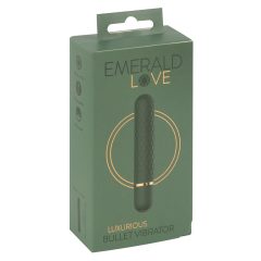   Amore Smeraldo - Vibratore Ricaricabile Impermeabile a Bastoncino (Verde)