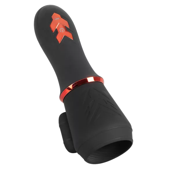 Rebel - vibratore glande ricaricabile doppio motore - nero