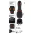 Rebel - vibratore glande ricaricabile doppio motore - nero