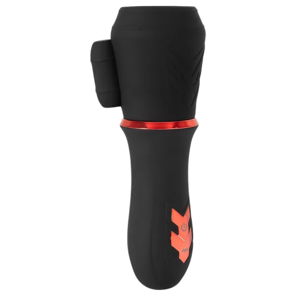 Rebel - vibratore glande ricaricabile doppio motore - nero