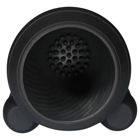 Rebel - vibratore glande ricaricabile doppio motore - nero