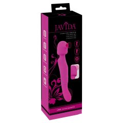   Javida Wand - vibratore massaggiatore senza fili a 3 funzioni (viola)