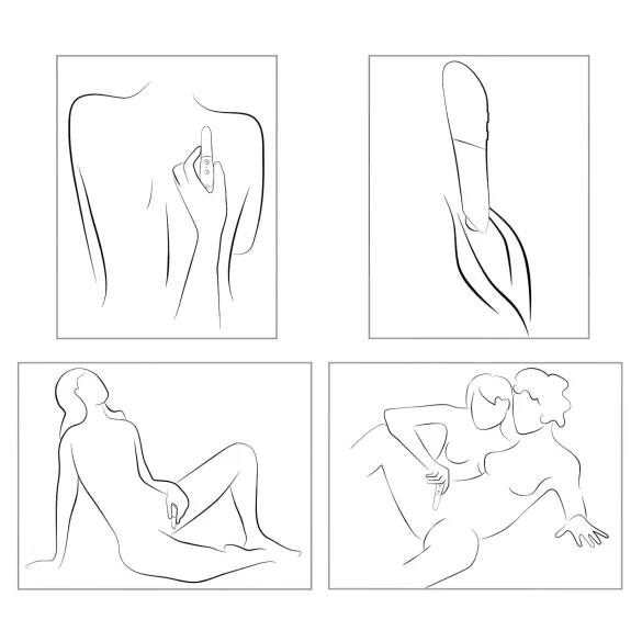 We-Vibe Tango X - vibratore clitorideo ricaricabile impermeabile - corallo