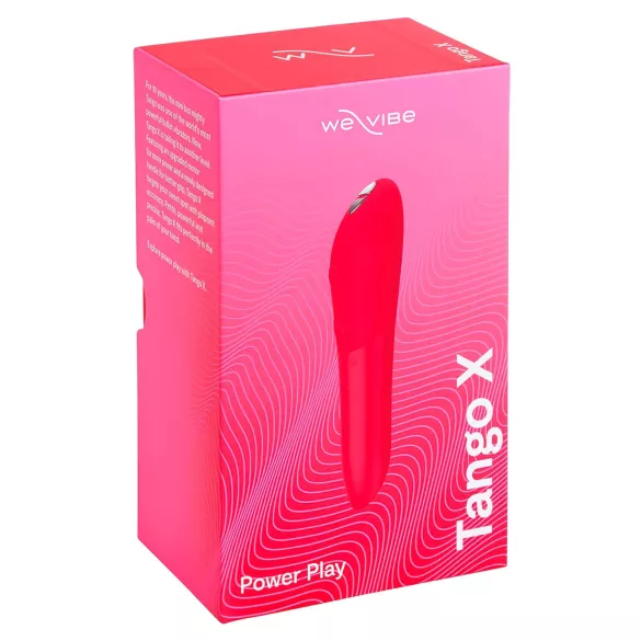 We-Vibe Tango X - vibratore clitorideo ricaricabile impermeabile - corallo