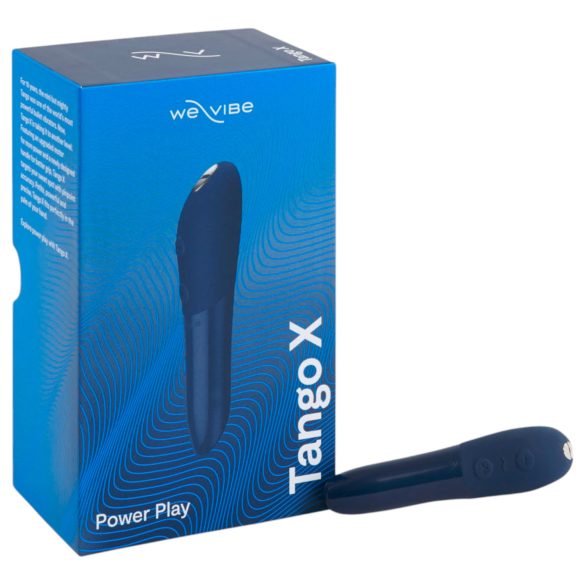 We-Vibe Tango X - vibratore bullet impermeabile - silicone blu