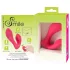 SMILE - vibratore indossabile 2in1 ricaricabile telecomandato - silicone rosa