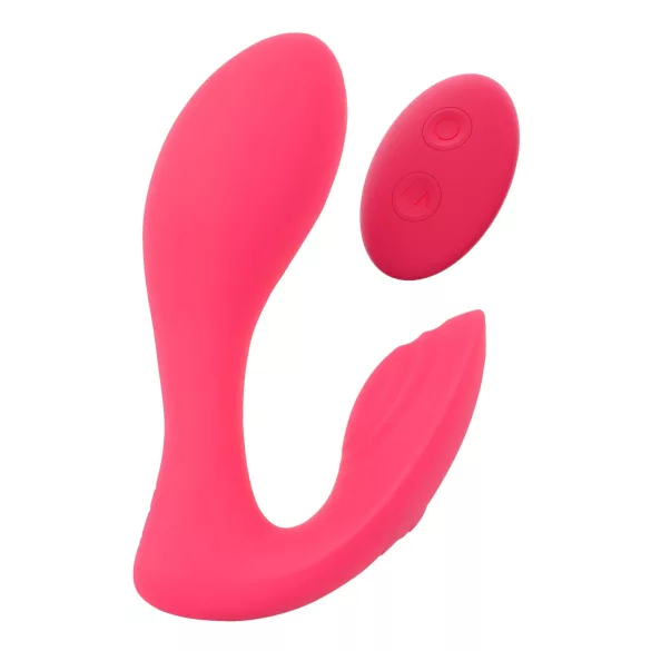 SMILE - vibratore indossabile 2in1 ricaricabile telecomandato - silicone rosa