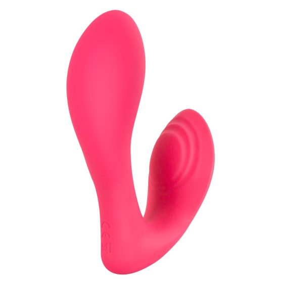 Panty SMILE - vibratore 2in1 ricaricabile e wireless (rosa)