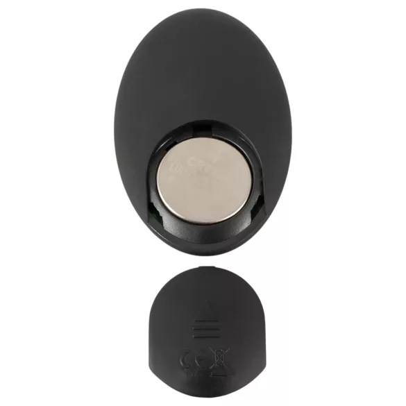 Rebel - vibratore prostatico ricaricabile telecomandato - silicone nero