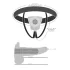 You2Toys - strap-on vibratore cavo indossabile - colore naturale