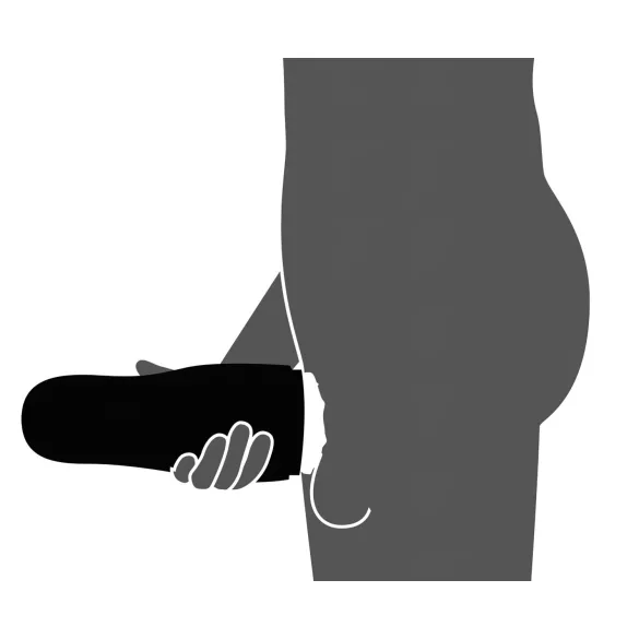 Rebel - masturbatore realistico ricaricabile con riscaldamento 3 funzioni