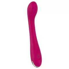   SMILE G-spot - vibratore punto G ricaricabile con rilievi - silicone viola