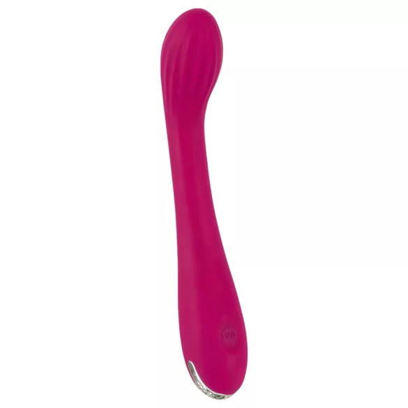SMILE G-spot - vibratore punto G ricaricabile con rilievi - silicone viola