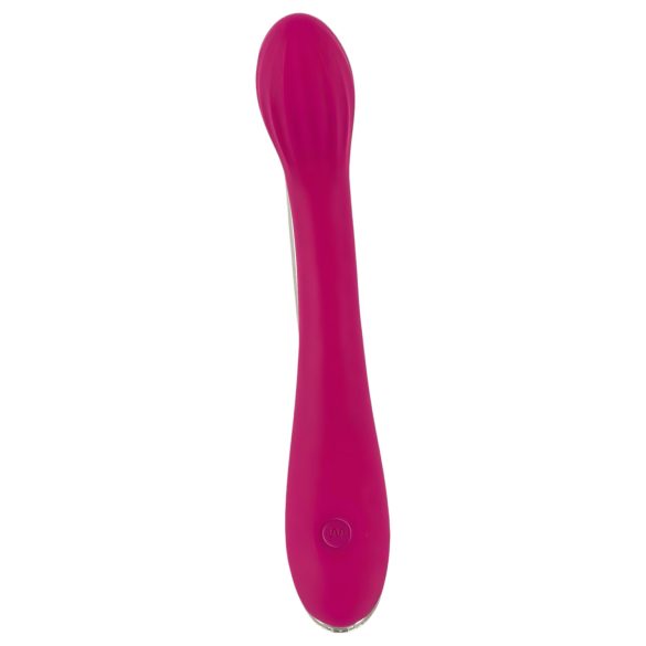 SMILE G-spot - vibratore punto G ricaricabile con rilievi - silicone viola