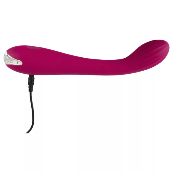 SMILE G-spot - vibratore punto G ricaricabile con rilievi - silicone viola