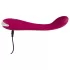 SMILE G-spot - vibratore punto G ricaricabile con rilievi - silicone viola