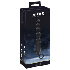 ANOS - vibratore anale a sfere - silicone nero