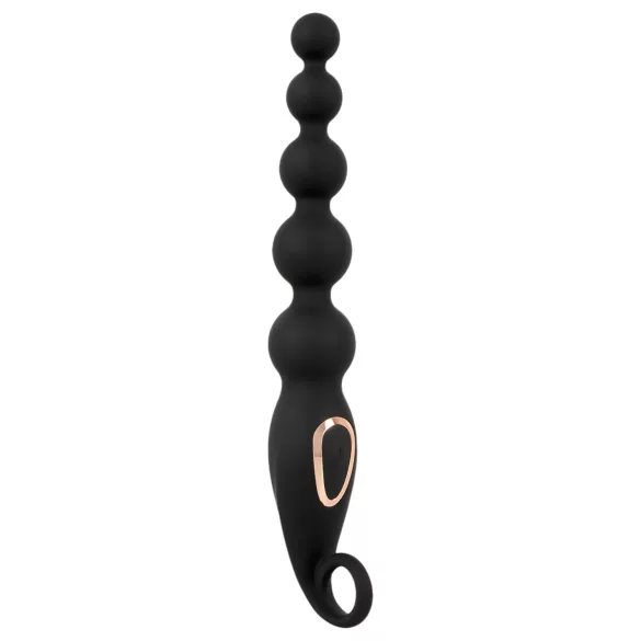ANOS - vibratore anale a sfere - silicone nero