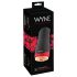 WYNE 01 - Masturbatore riscaldante vibrante e succhiante (nero)