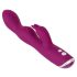 SMILE - vibratore flessibile per punto A e G con braccio stimolante (viola)