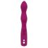 SMILE - vibratore flessibile per punto A e G con braccio stimolante (viola)