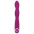 SMILE - vibratore flessibile per punto A e G con braccio stimolante (viola)
