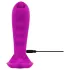 Javida - vibratore punto G e clitoride - stimolatore doppio - viola
