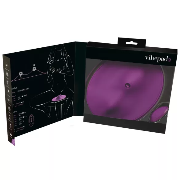 VibePad 2 - vibratore cuscino leccatore - silicone viola