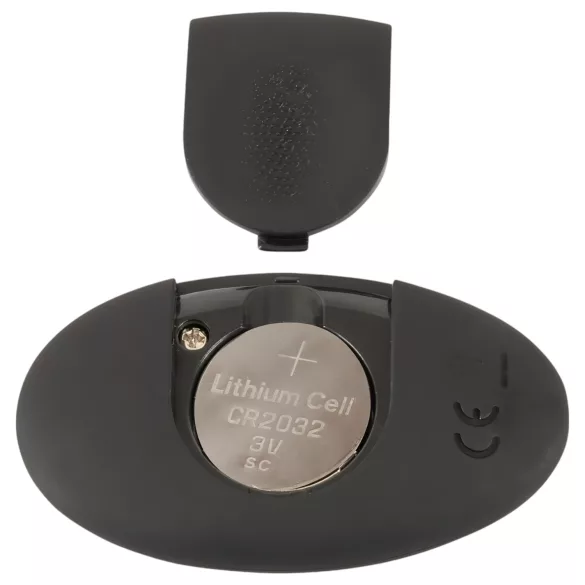 Rebel RC - vibratore anale gonfiabile ricaricabile telecomandato - nero