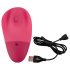SMILE Thumping Touch - vibratore clitorideo pulsante, ricaricabile (rosa)